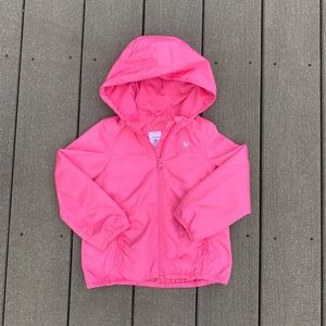 Girl’s Pink Windbreaker 🌬